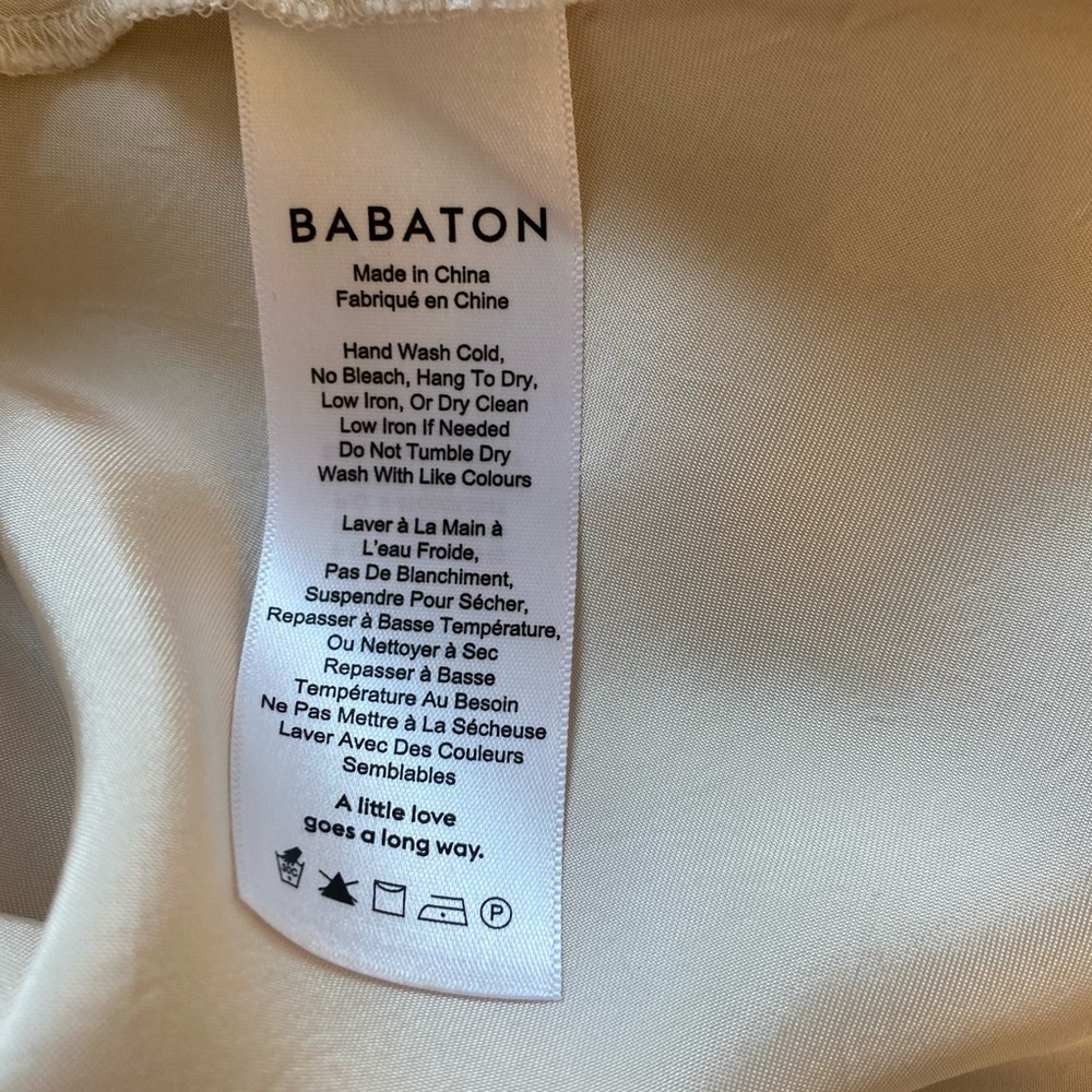 Aritzia / Babaton Camisole - Light Cream - Picture 7 of 7